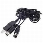 USB MIDI kabel.